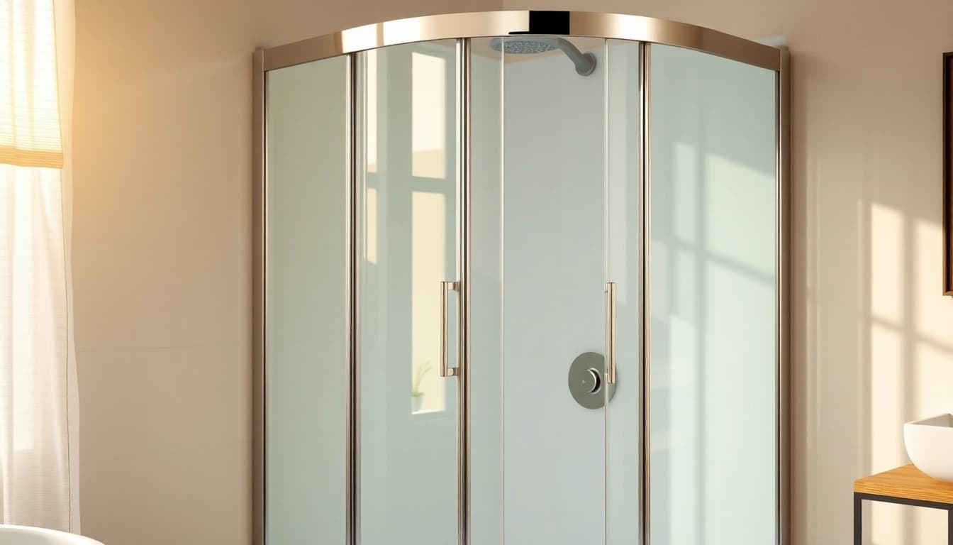 Genießen Sie die Duschkabine 80x80 eckeinstieg mit modernem Design und elegantem Finish.