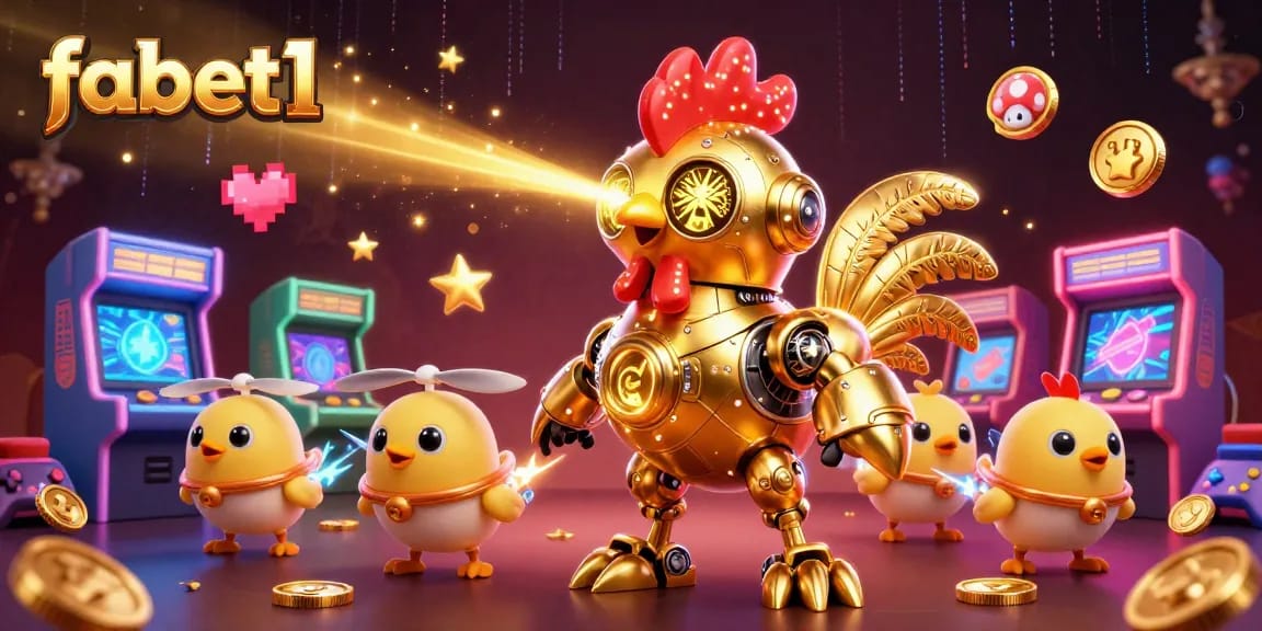 Bet with fabet1 and engage in colorful casino games featuring 3D characters and vibrant elements.