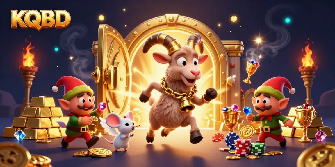 Join KQBD as the Krampus goat runs a thrilling casino with festive chaos in every corner.