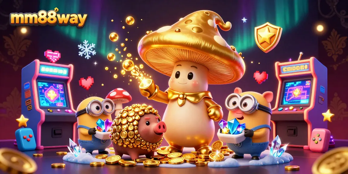 Experience fun with mm88way in a colorful casino world packed with gaming excitement and treasure hunting.