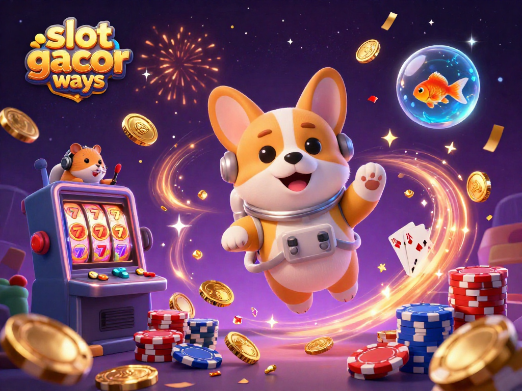 Experience thrilling action with slot gacor mahjong ways in an exciting casino environment filled with colorful elements.
