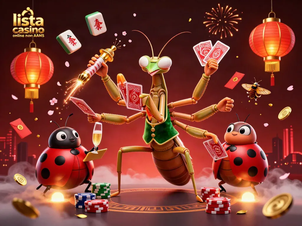 Illustrazione 3D che evidenzia la lista casino online non AAMS con giochi e premi emozionanti.
