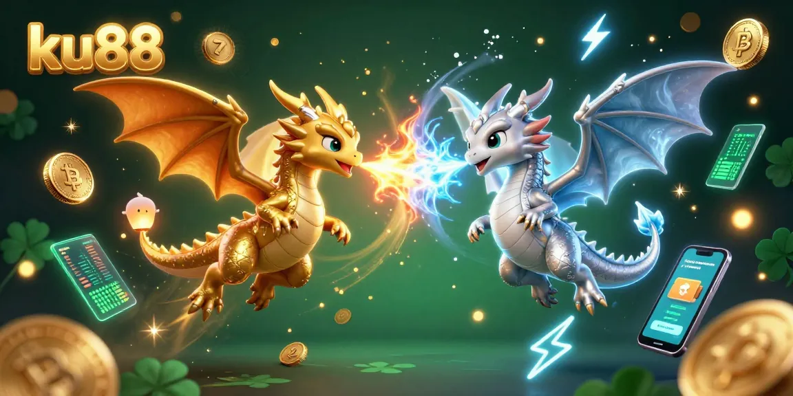Experience the thrill of ku88 with captivating dragons and dynamic slot elements.