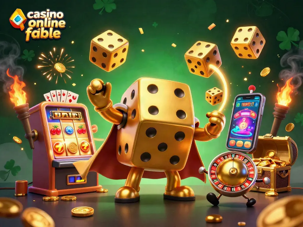 Juega en un casino online fiable y gana con el golem de dados y jackpots explosivos.