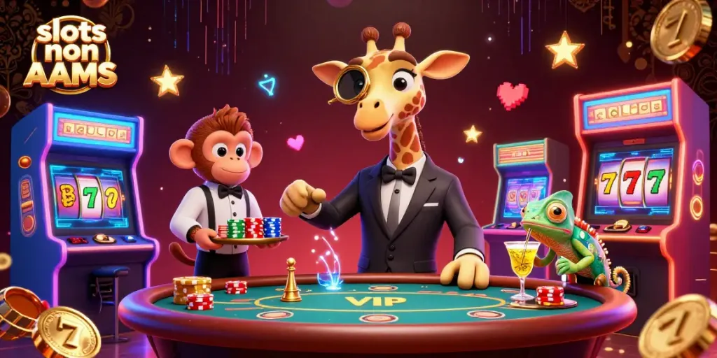 Gioca a slots non AAMS e scopri l'energia dei casinò digitali con jackpot e simboli fortunati.
