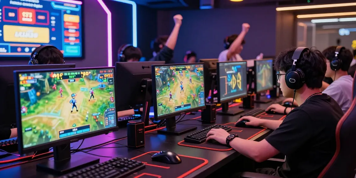 LUCK8 online gaming scene featuring players betting in an exciting environment