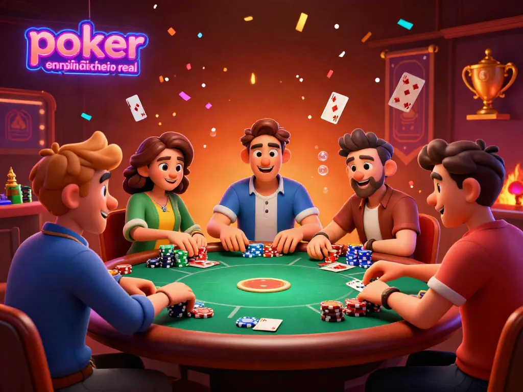 Disfruta de emocionantes partidas de póker online España dinero real con vibrantes jugadores y un ambiente diverso.