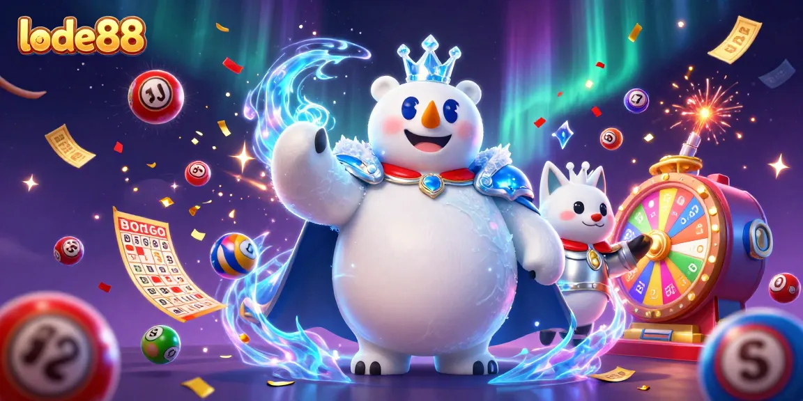 Join the thrilling lode88 lottery with lively elements and vibrant celebration!