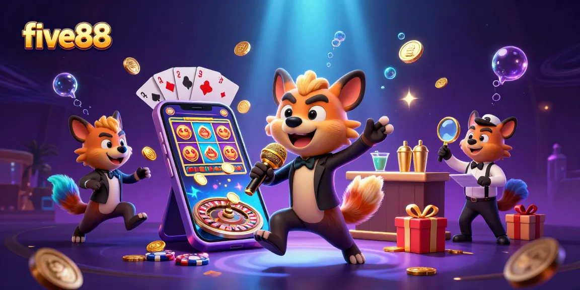 Experience thrilling gaming at five88 with hyenas bringing fun and excitement to the casino scene.