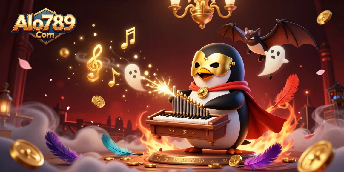 Engage in thrilling cockfighting action with Alo789 Com, featuring dynamic characters and gambling elements.