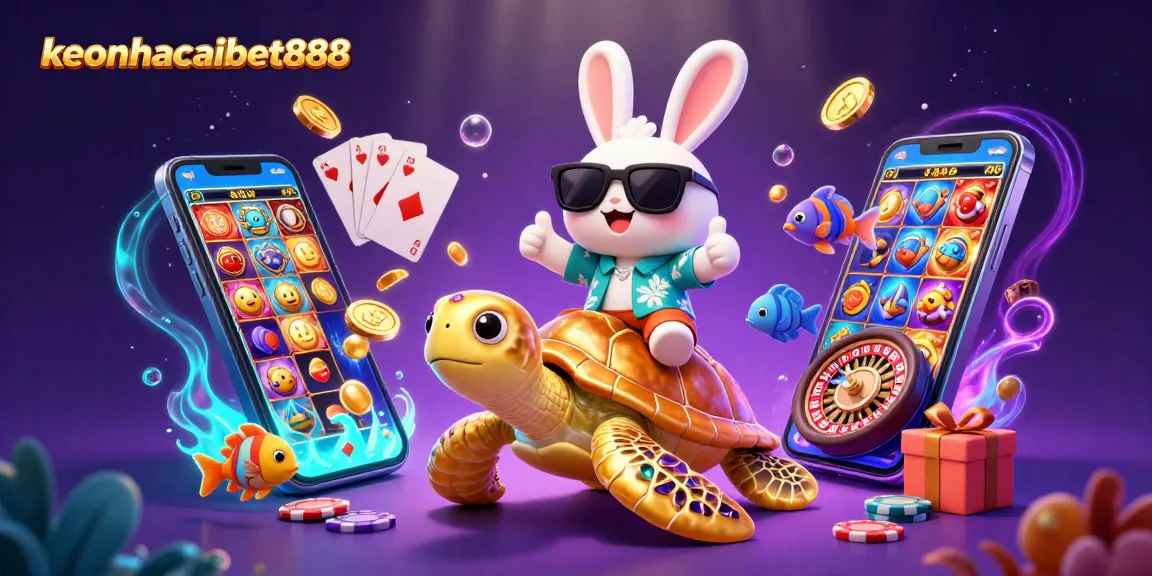 Experience the exciting world of keonhacaibet888 with vibrant characters and thrilling gaming elements.