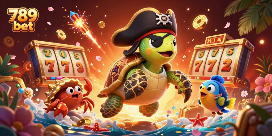 Experience the excitement of 789 bet with vibrant visuals and engaging slot reels in this dynamic casino illustration.