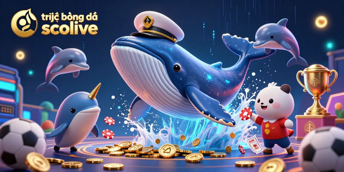 Engage with trực tiếp bóng đá socolive through this dynamic sports betting illustration with vibrant 3D elements.