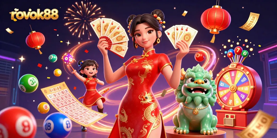 Experience exciting bets with rokok88 showcasing vibrant lottery elements, lively jackpot visuals, and a celebratory atmosphere.