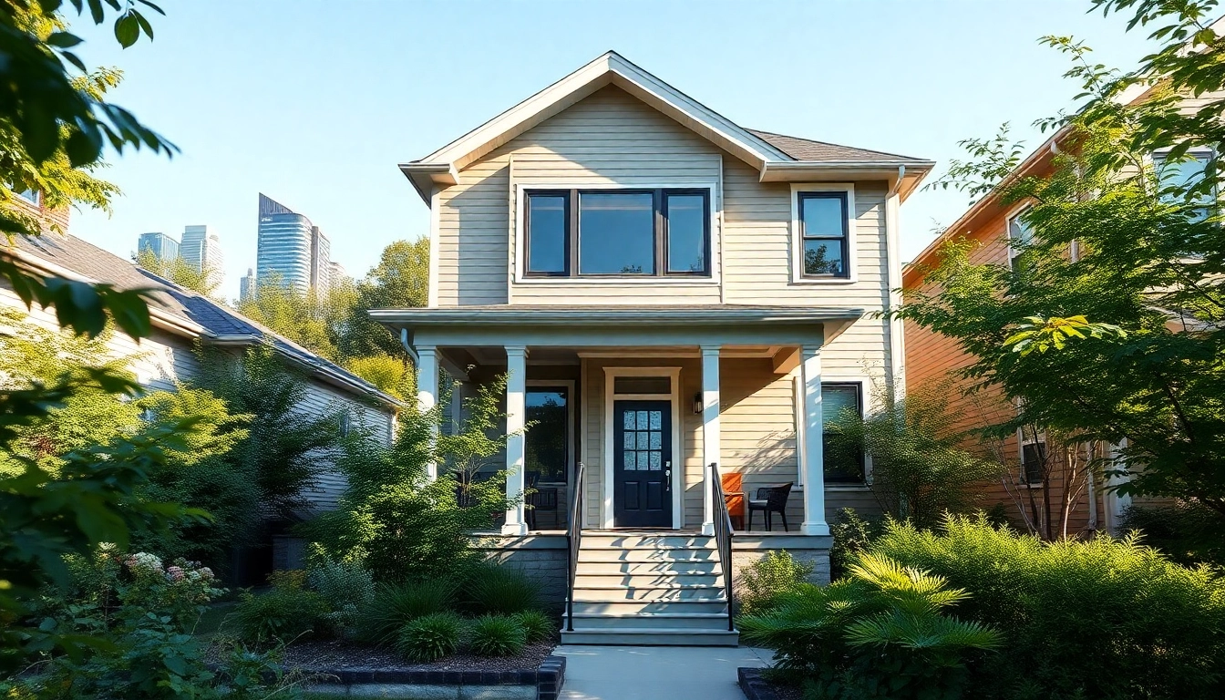 Showcasing innovative residential architectural services Boston with a modern design and welcoming atmosphere.