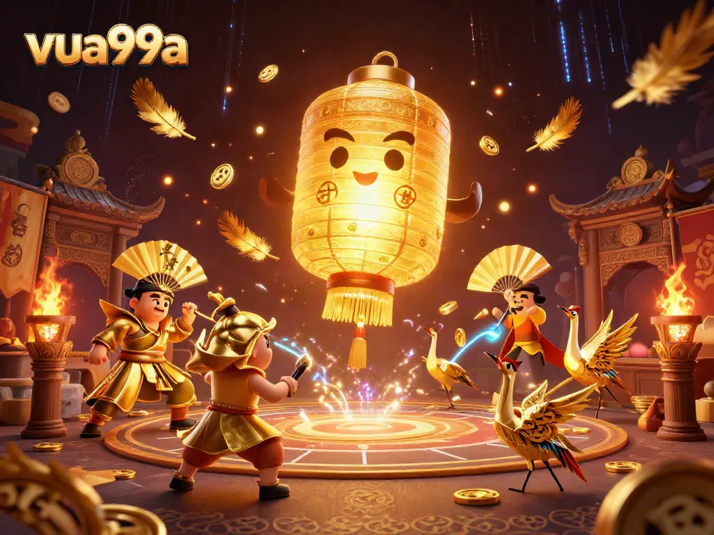 Experience winning at vua99a with vibrant characters and lively casino elements.