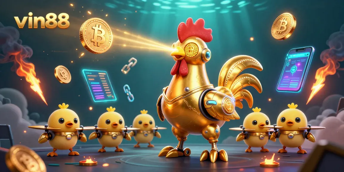 Engage in winning strategies at vin88 with a vibrant crypto-themed casino experience.