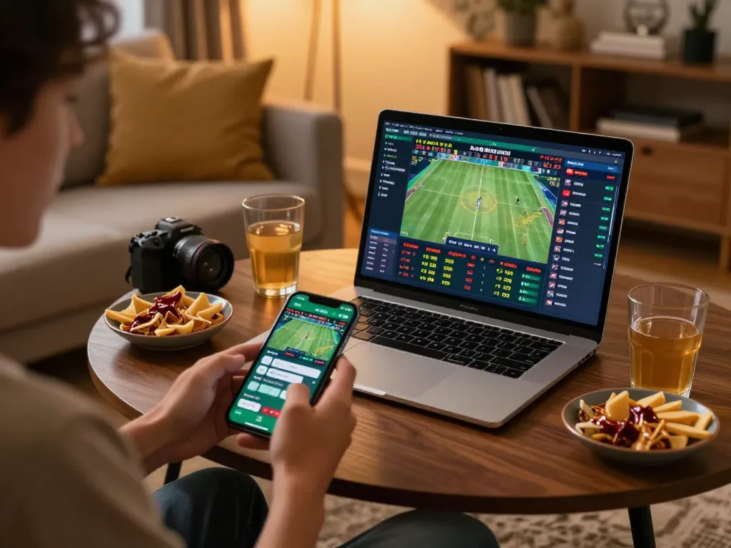 CM88 live sports betting experience on smartphone capturing thrilling gaming action.