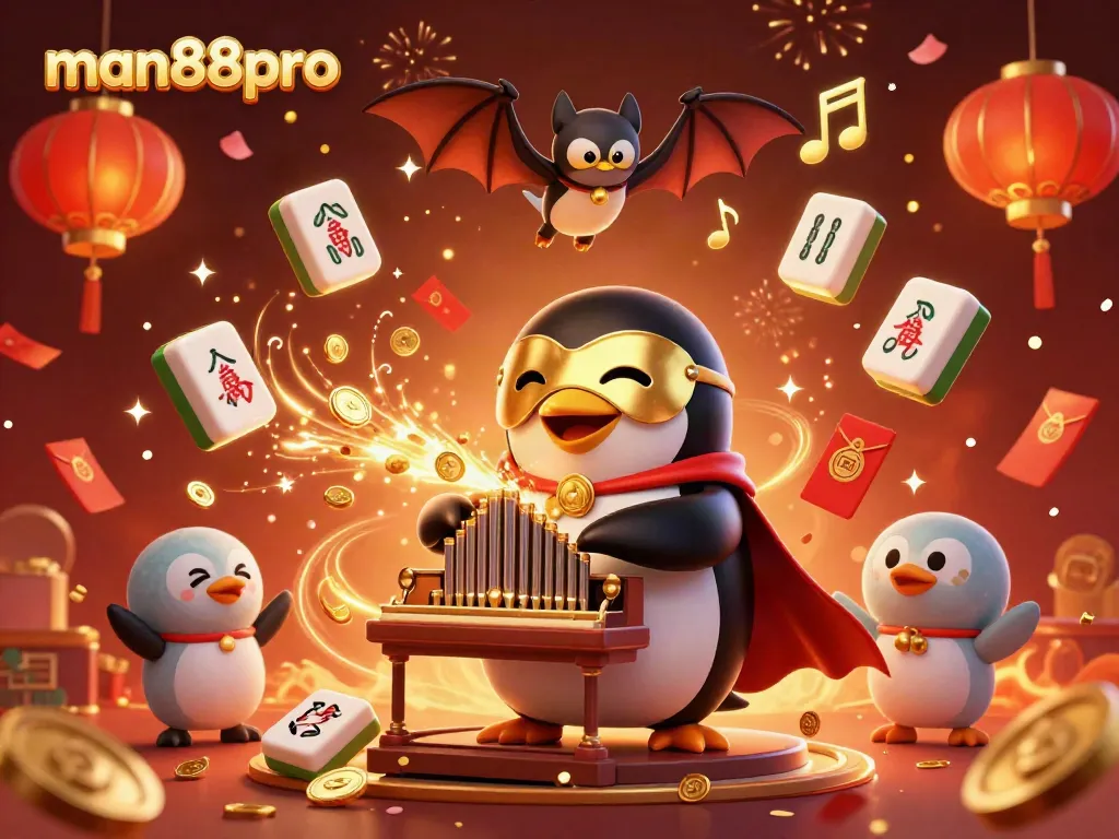 Experience the excitement of winning with man88pro at a vibrant online casino featuring games and celebrations.