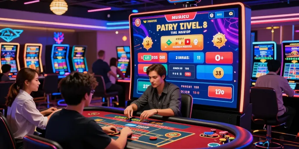 Engaging online gaming atmosphere at https://red88.limited/ showcasing diverse players enjoying interactive casino games.