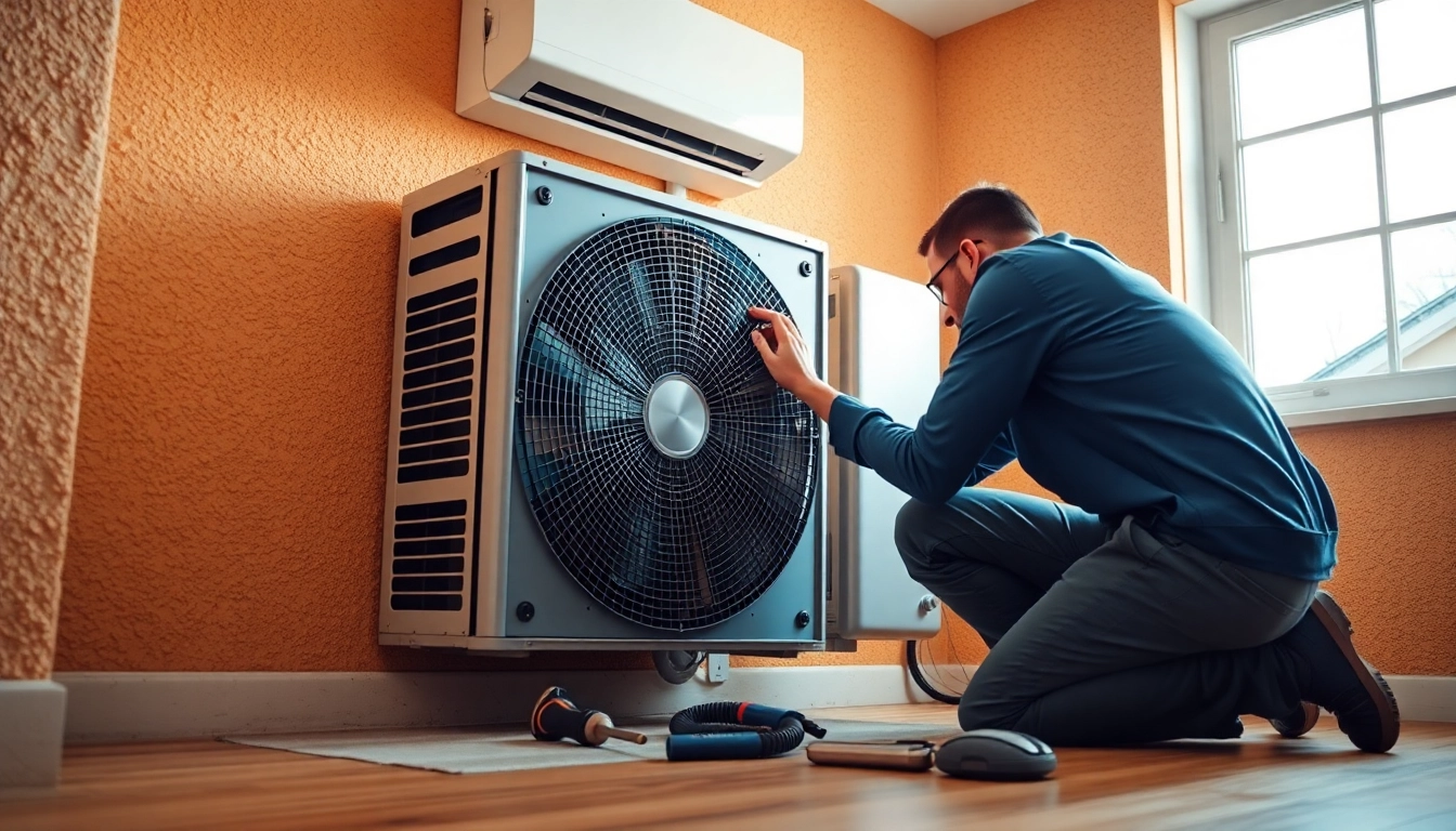 AC Repair Tampa expert performing a thorough inspection of an air conditioning unit.