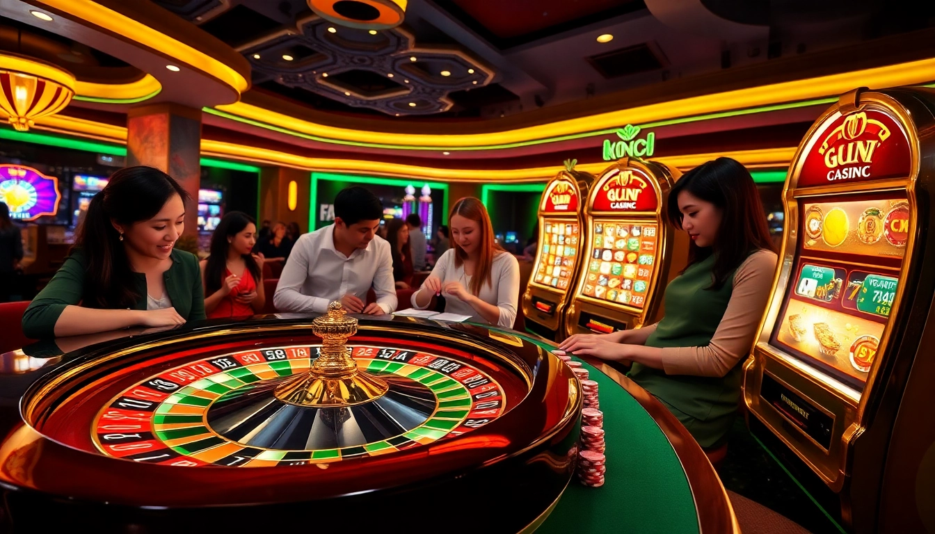 Experience the excitement of OK FUN with vibrant casino games and engaging betting activities.