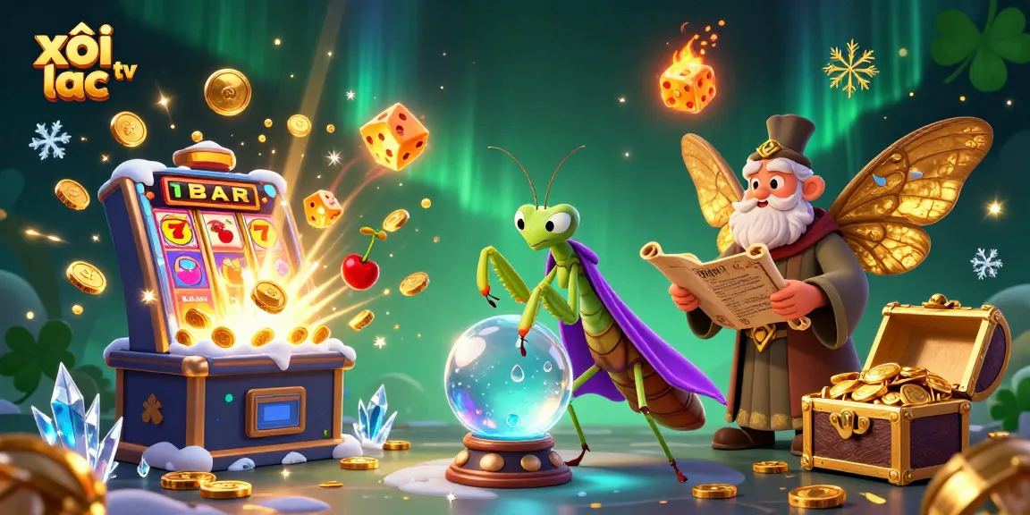 Win big with xôi lạc tv in this immersive gambling adventure featuring vibrant casino elements.