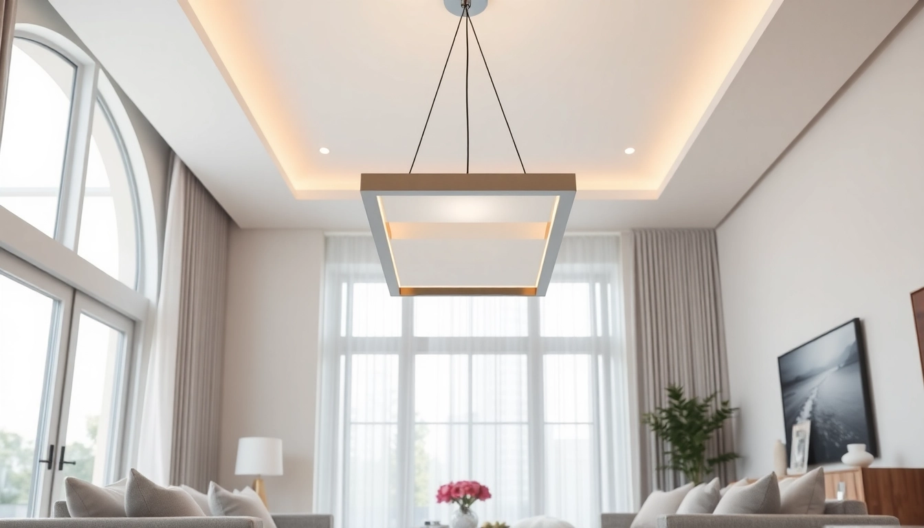 Illuminate your space with a stylish square light fixture adding elegance and charm.