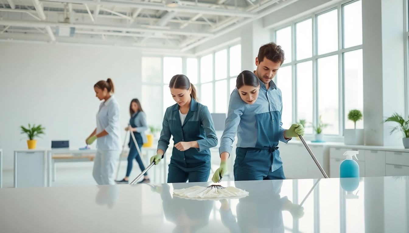 Expert cleaning services calgary handling a modern office space with precision and care.
