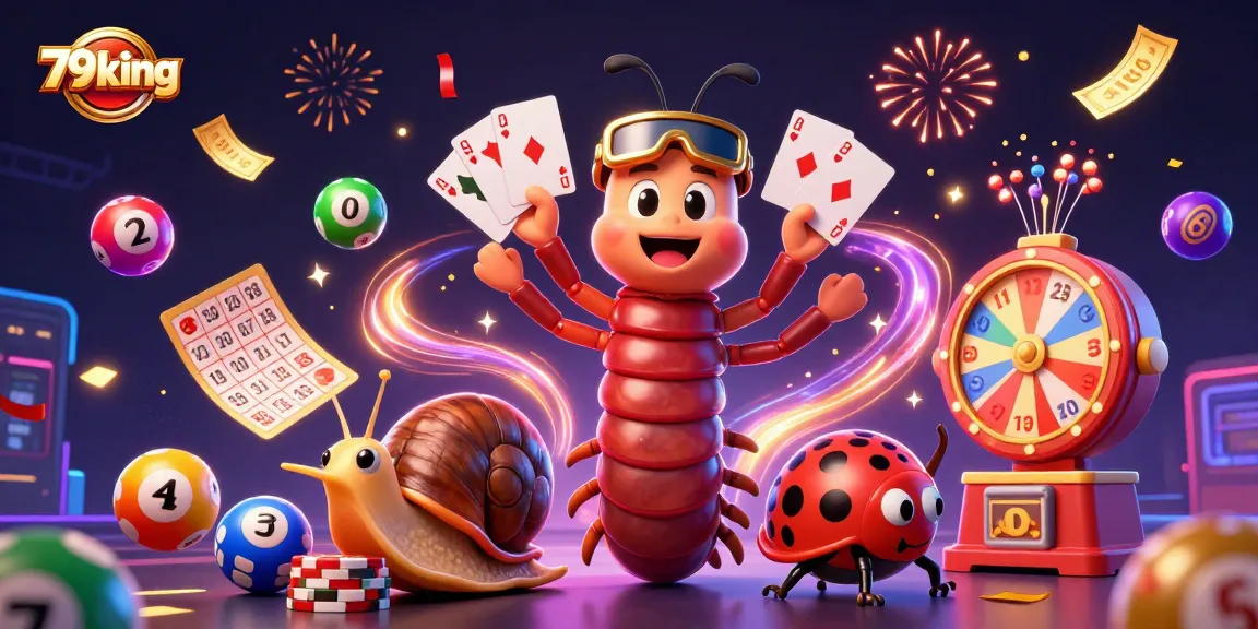 79king players celebrate wins with colorful lottery elements and dynamic gaming excitement