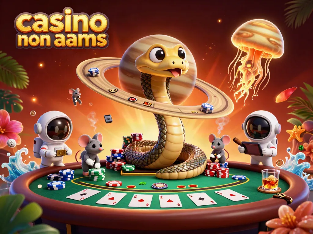 Giocare al casino non aams mentre tiger Saturno ruota come un rullo della roulette con topini astronauti.