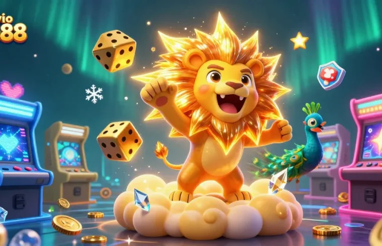 Engage in the vibrant world of gambling with link vào five88 featuring a colorful 3D casino scene.